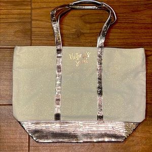 Victoria’s Secret | Gold Sequin Tote Bag